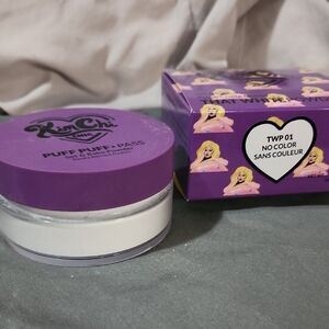 kim chi Puff Puff Pass Setting Powder - White